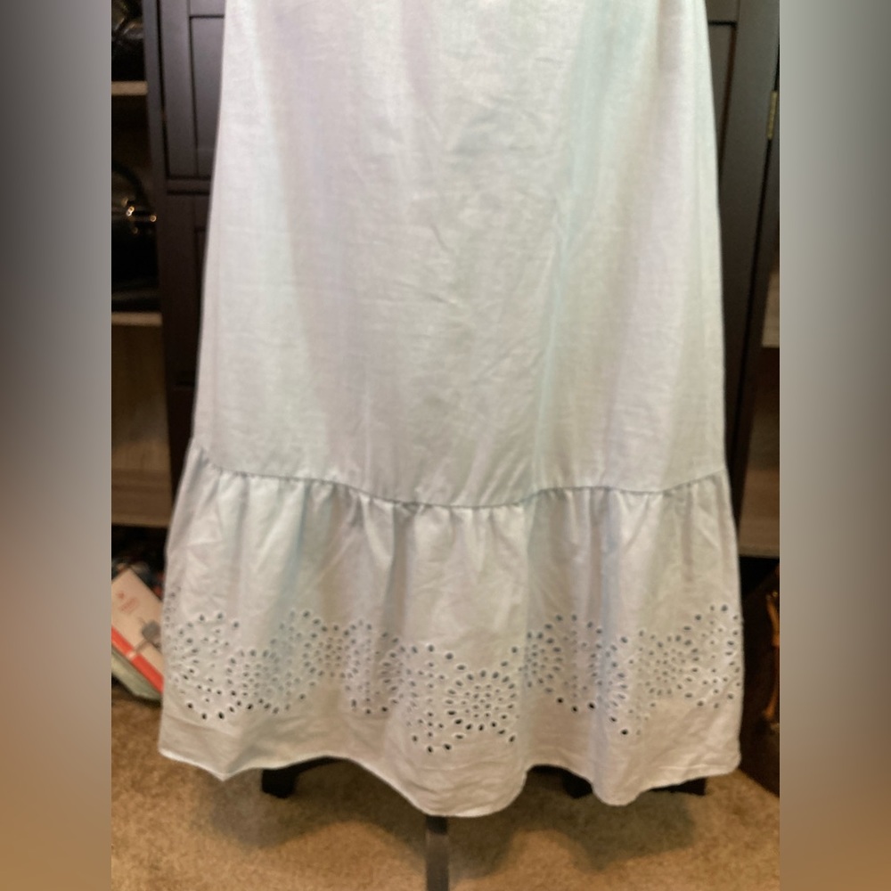 Lauren conrad NWOT baby blue lace dress size medium - Picture 6 of 16